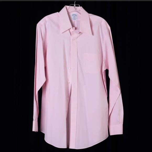 Other - Brooks Brothers Regent Mens Pink Button Down Dress Shirt 16 4/5